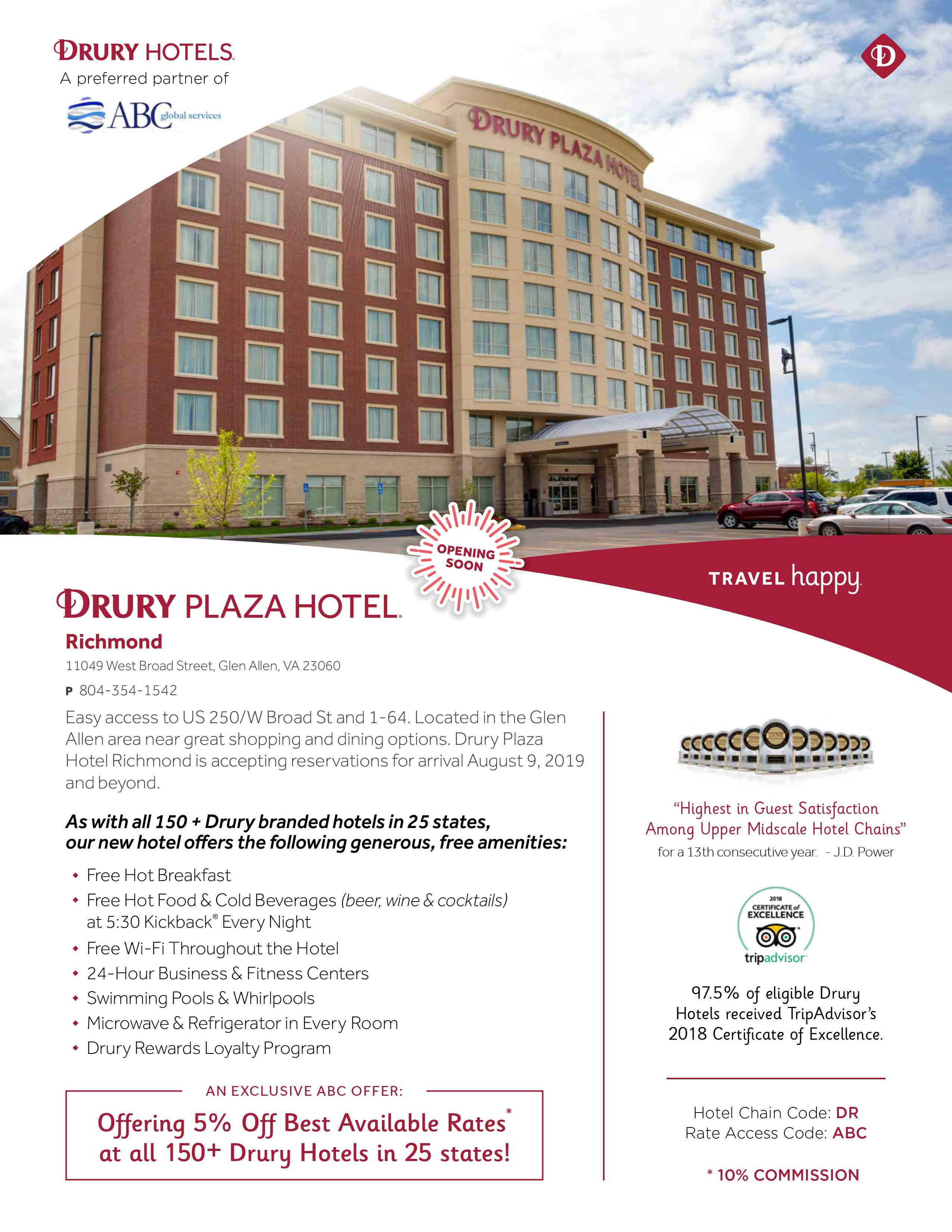 Drury Hotels 7/30 PRS ABC Global Services