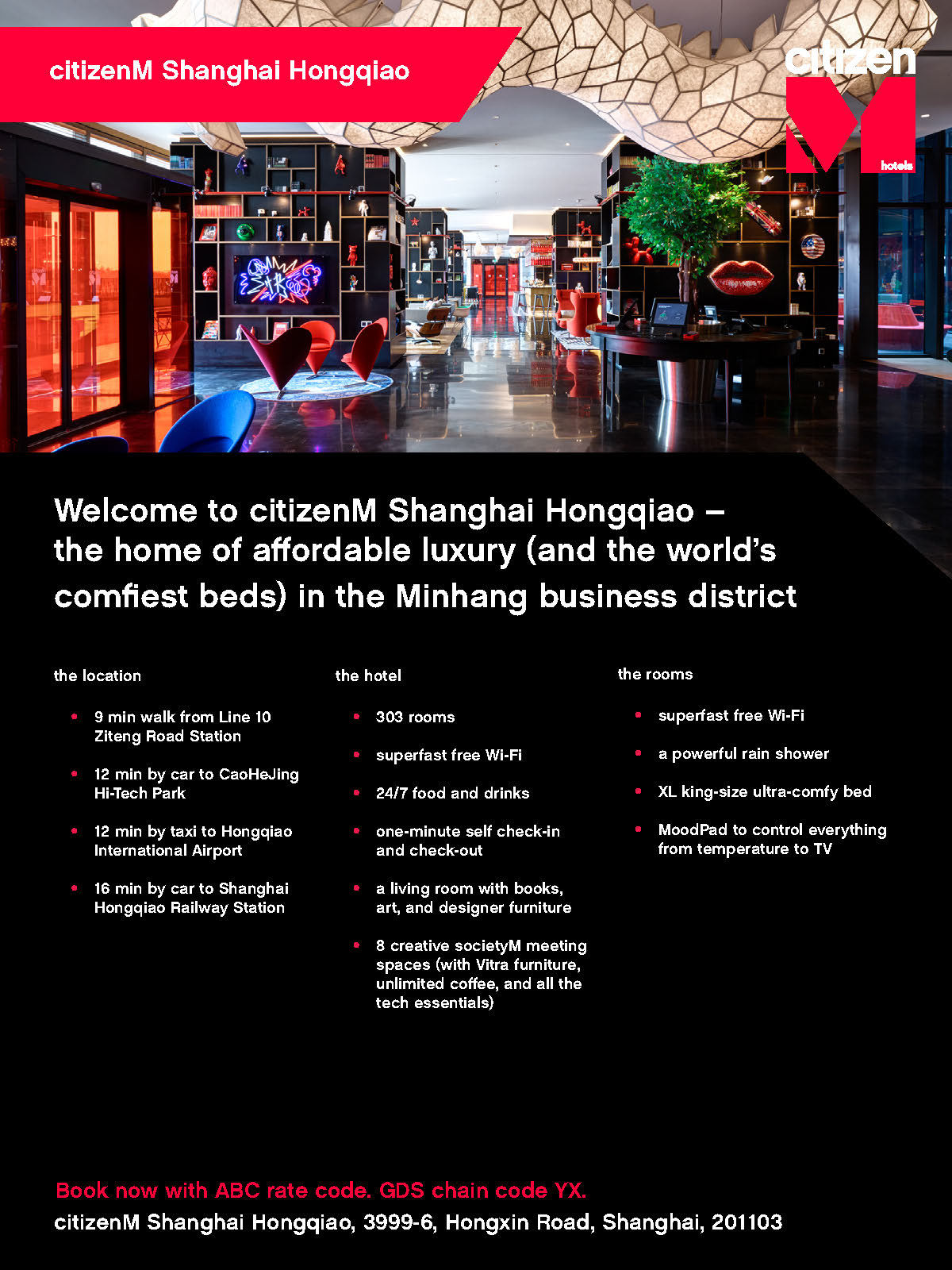 Citizenm Shanghai Hongqiao Abc Global Services