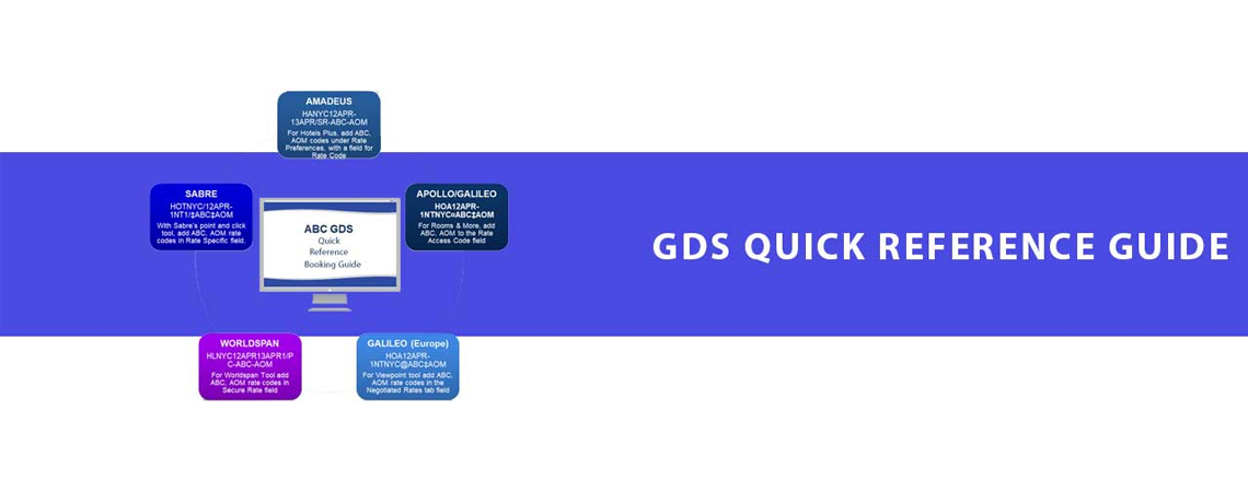 GDS Quick Reference Booking Guide