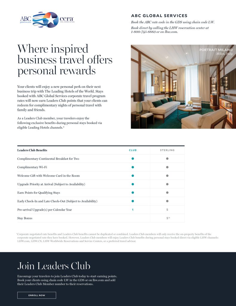 The Leading Hotels of the World PRS Multi 02.28.23 - ABC Global Services